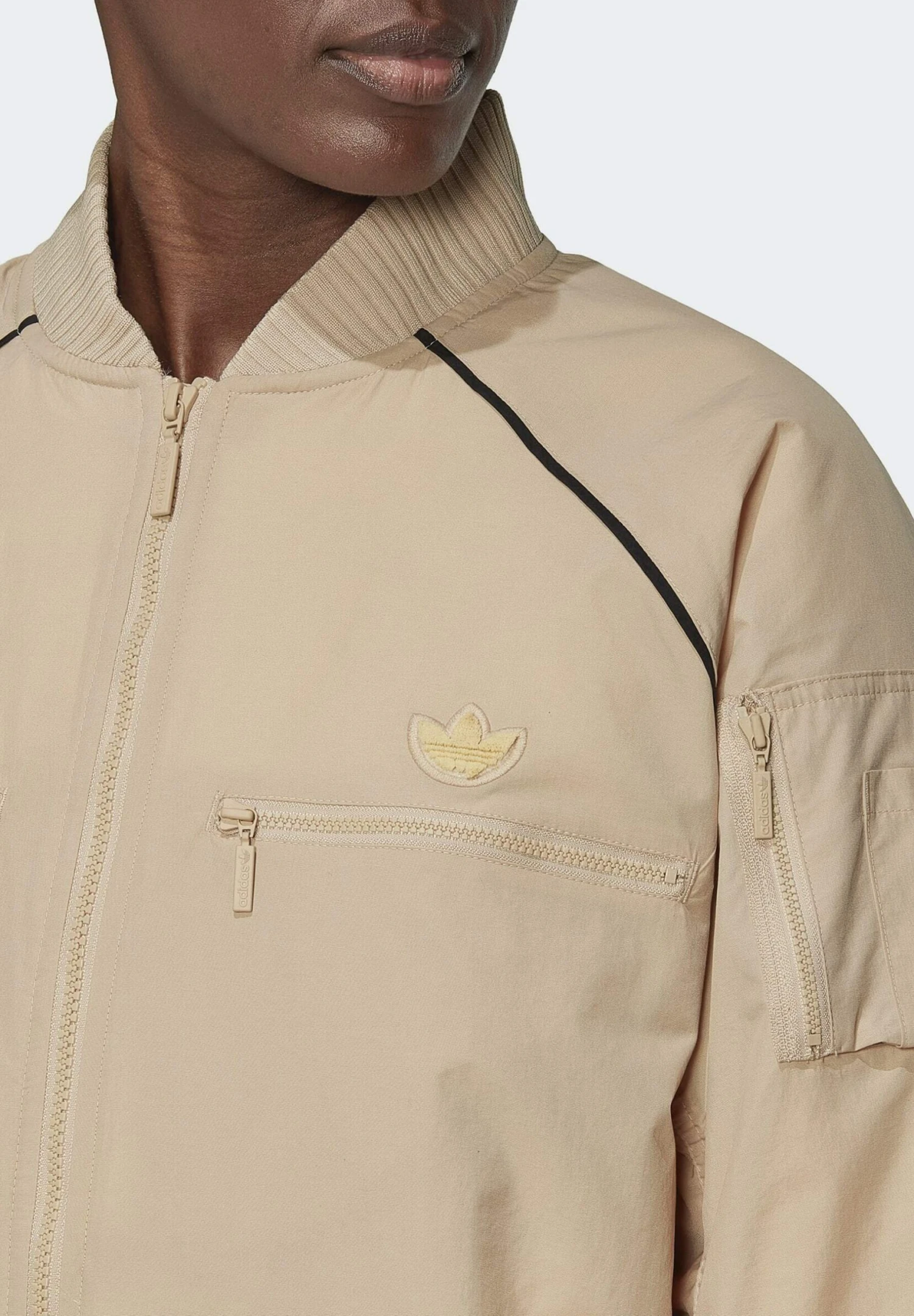 Adidas Originals Blouson Bomber - Beige 3 Adidas Originals Blouson Bomber - Beige – Image 3