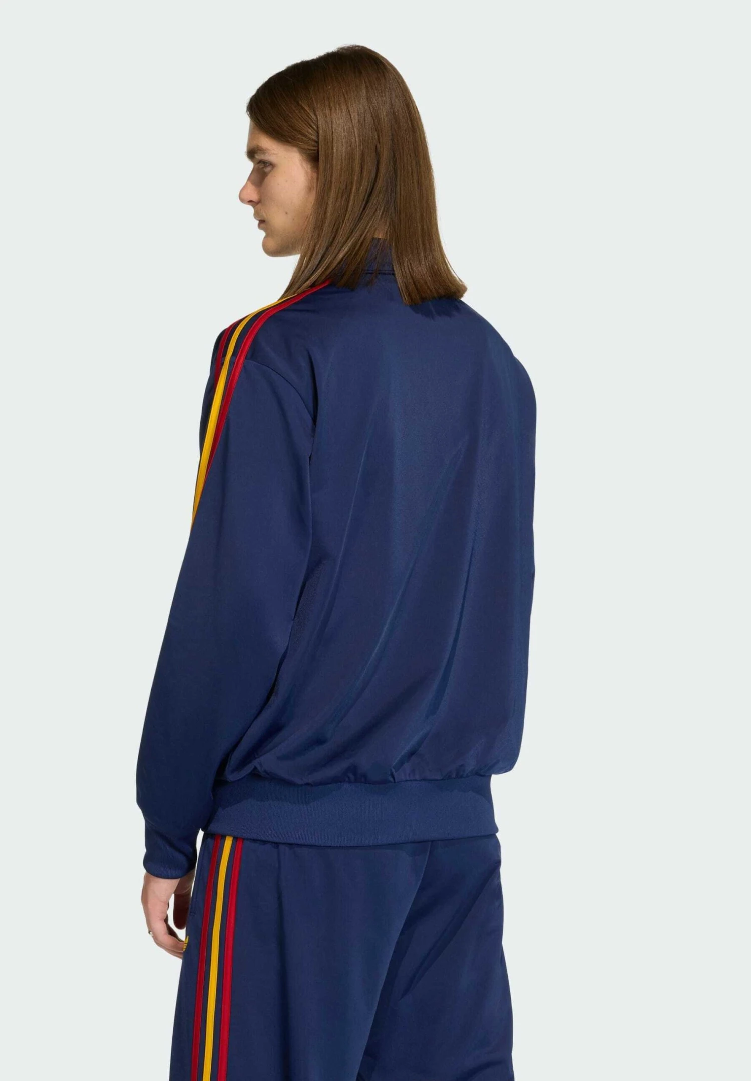 Adidas Originals FIREBIRD - Sweat Zippé - Dark Blue/crew Yellow/team Power Red 1 Adidas Originals FIREBIRD - Sweat Zippé - Dark Blue/crew Yellow/team Power Red
