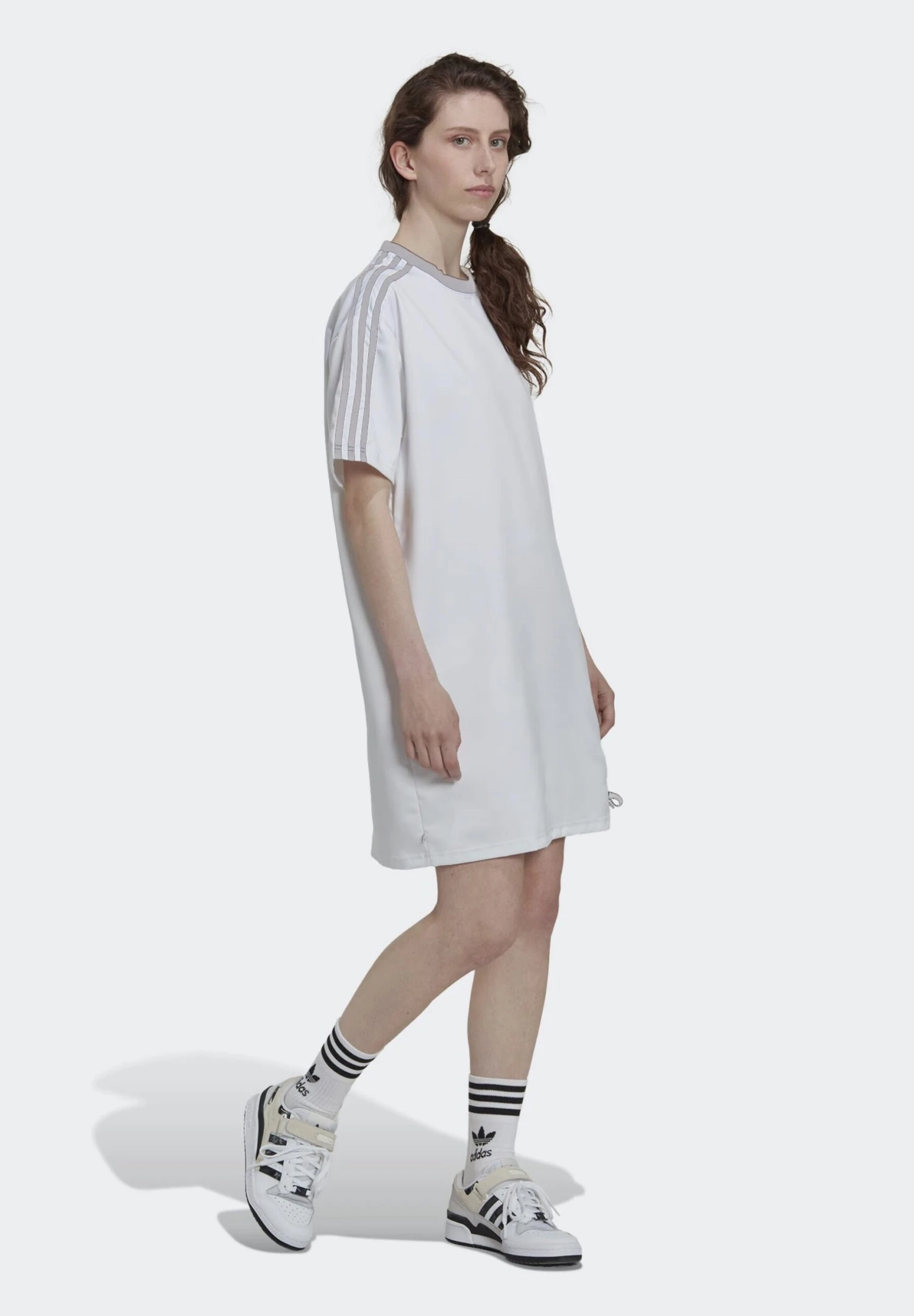 Adidas Originals Tee Dress - Robe De Jour - White 2 Adidas Originals Tee Dress - Robe De Jour - White – Image 2