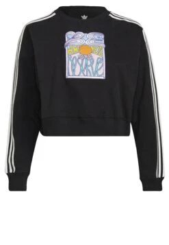 Adidas Originals Always Original Crew - Sweatshirt - Black -ASOS fa76f2e1ba064a159b939bc26af50db1