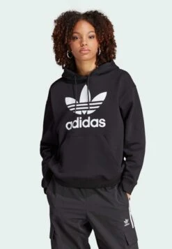 Adidas Originals Trefoil - Sweat À Capuche - Black