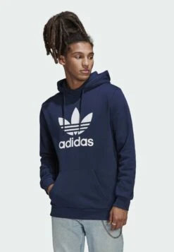 Adidas Originals Trefoil - Sweat À Capuche - Blue