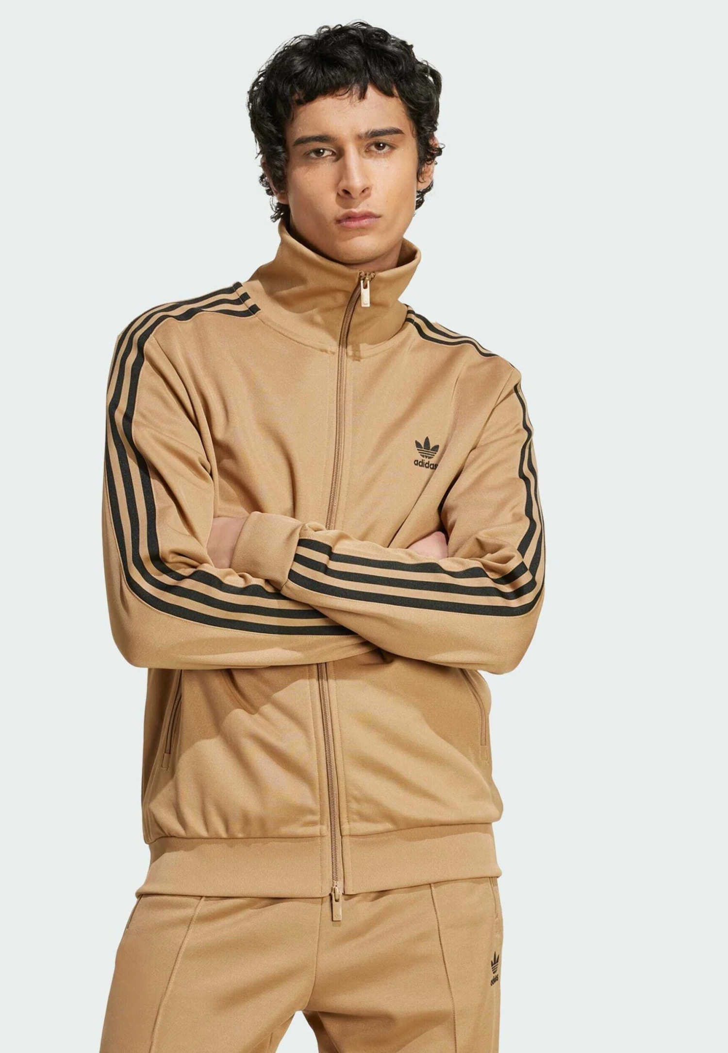 Adidas Originals Sweat Zippé - Cardboard Black 1 Adidas Originals Sweat Zippé - Cardboard Black