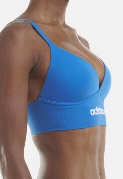 Adidas Originals Soutien-Gorge Triangle - Blau -ASOS fdc8c698cfb1447bbda107b66c0f2c7b