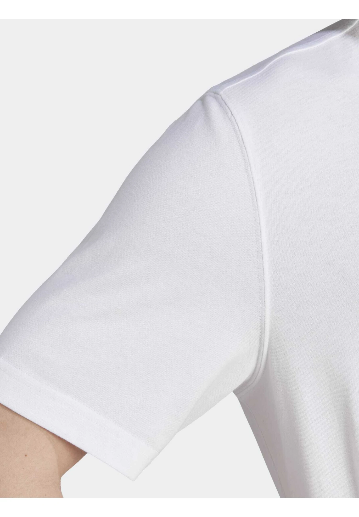 Adidas Originals Trefoil Unisex - T-Shirt Imprimé - White Black 4 Adidas Originals Trefoil Unisex - T-Shirt Imprimé - White Black – Image 4