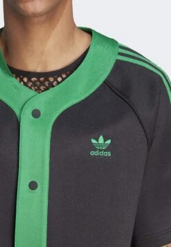 Adidas Originals Cl Ss Bb - Chemise - Black Green -ASOS feb664f850674365bf60ebdb447fc5c2
