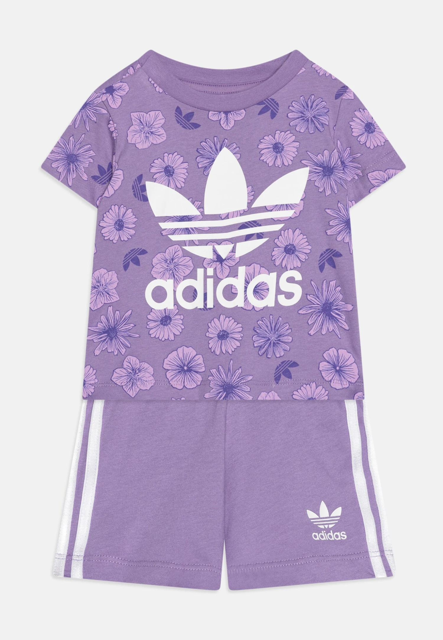 Adidas Originals Tee Set - T-Shirt Imprimé - Magic Lilac/Multi-Coloured 1 Adidas Originals Tee Set - T-Shirt Imprimé - Magic Lilac/Multi-Coloured