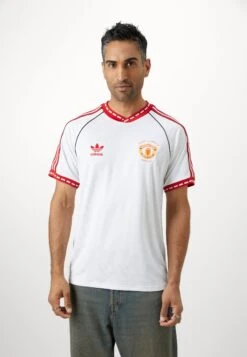 Adidas Originals MANCHESTER UNITED AWAY BRINGBACK '91 - Article De Supporter D'équipe De Club - White -ASOS ff8f1963932f415db87d4dedf636aeba