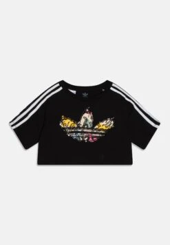 Adidas Originals Crop Tee - T-Shirt Imprimé - Black
