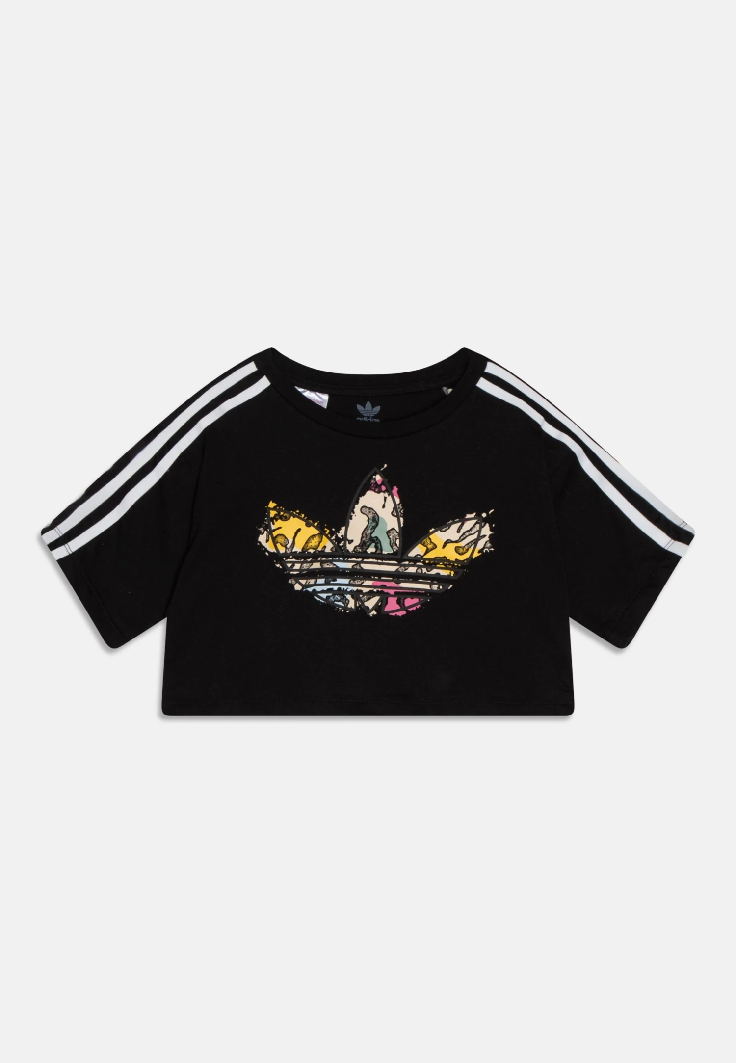 Adidas Originals Crop Tee - T-Shirt Imprimé - Black 1 Adidas Originals Crop Tee - T-Shirt Imprimé - Black