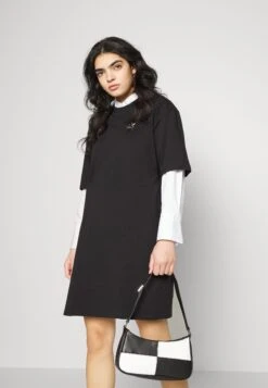 Adidas Originals Tee Dress - Robe En Jersey - Black -ASOS ffa56f2b268b46739a83b70a4c22820b